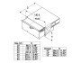 Šuplík 2U/485mm - pro 19" Rack
